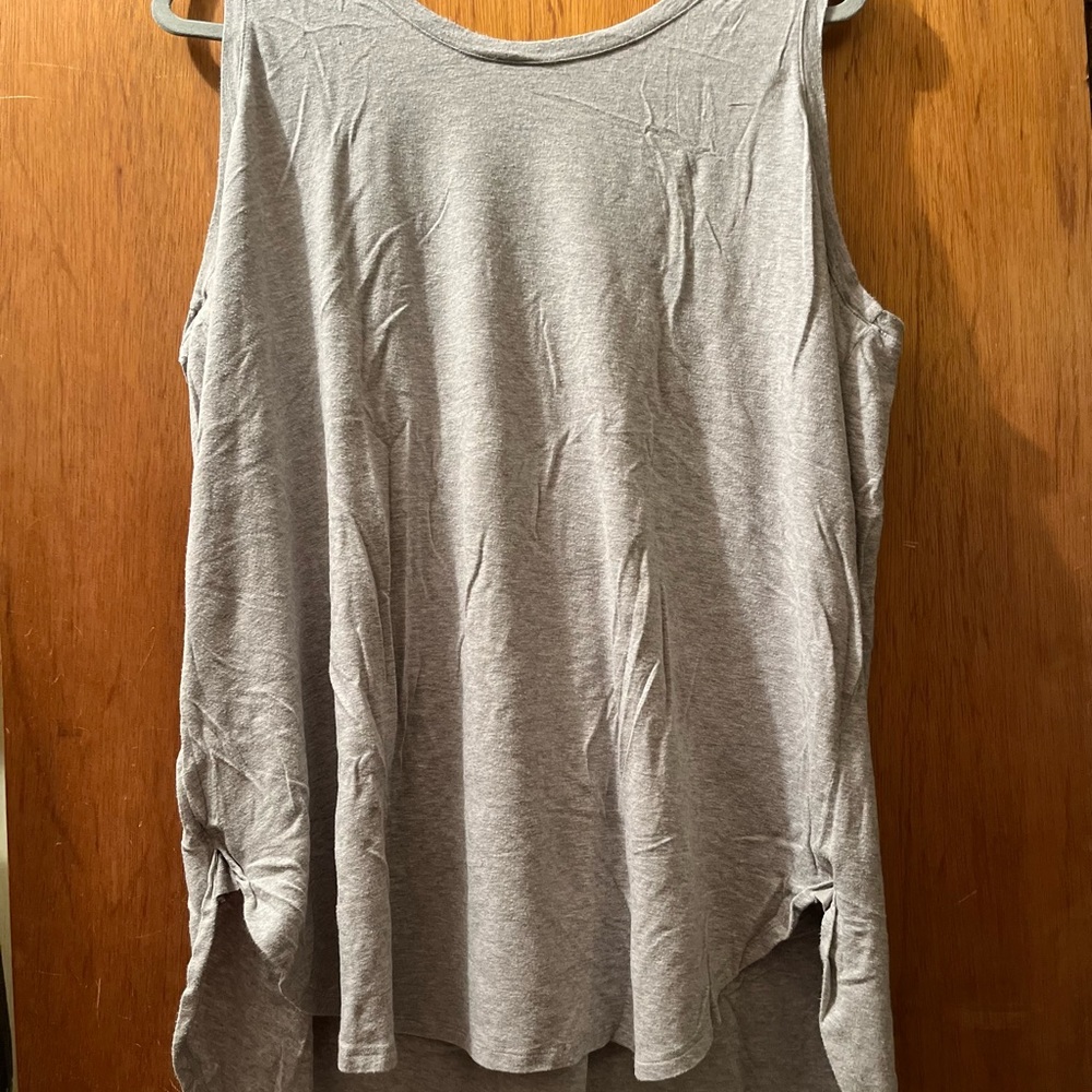 AnyBody Grey Tank Top